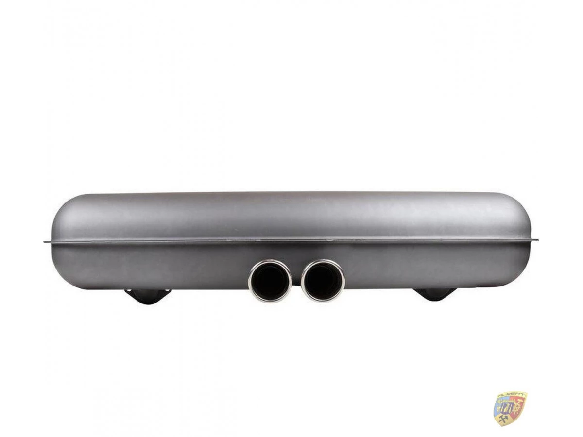 911 TES 2.0 - 2.2 - 2.4 Scarico sportivo silenziatore posteriore in acciaio inox 2 x 76mm Porsche | Albert Motorsport