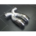 981 Cayman GT4 – X-Pipe mit abgewinkelten Sound-Killer-Endrohren aus Edelstahl – Albert Motorsport