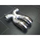 981 Cayman GT4 – X-Pipe mit abgewinkelten Sound-Killer-Endrohren aus Edelstahl – Albert Motorsport