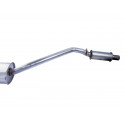 Silenciador trasero de escape 924 2.0 de acero inoxidable para Porsche