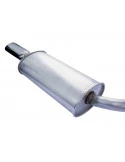 924 2.0 Silenziatore Posteriore di Scarico in Acciaio Inox per Porsche | Albert Motorsport