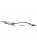 924 2.0 Silenziatore Posteriore di Scarico in Acciaio Inox per Porsche | Albert Motorsport