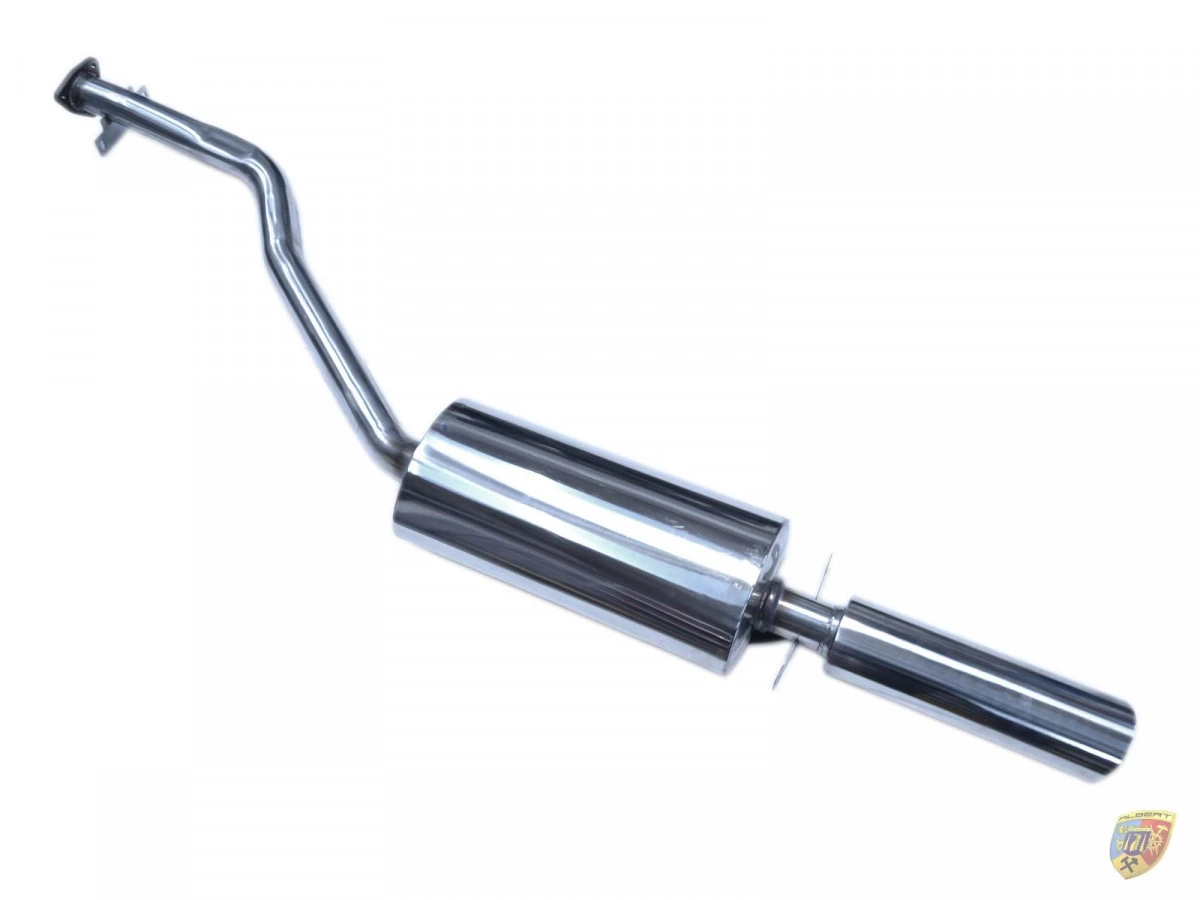924 S - 944 - 2.5 Silenziatore Posteriore Scarico Silenziatore Anteriore Kit Acciaio Inox Porsche | Albert Motorsport