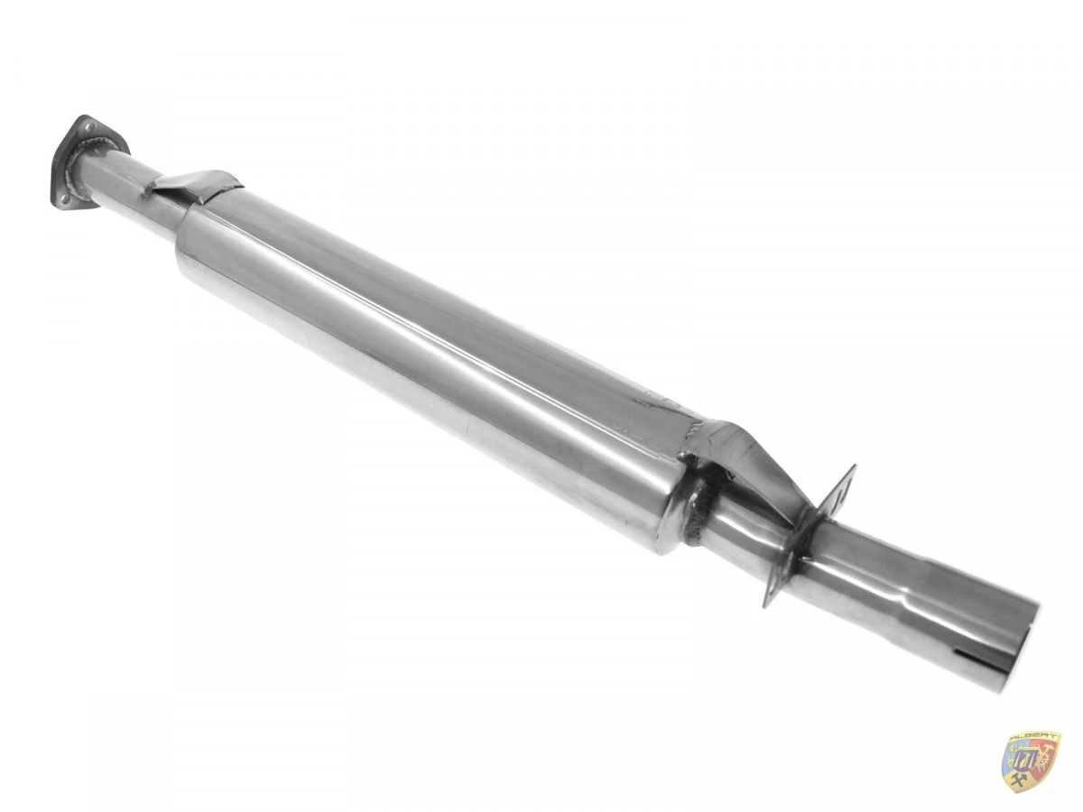 924 S - 944 - 2.5 Silenziatore Posteriore Scarico Silenziatore Anteriore Kit Acciaio Inox Porsche | Albert Motorsport