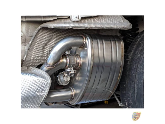 997.2 Carrera flap exhaust sports system made of stainless steel for Porsche 911 – Albert Motorsport 2