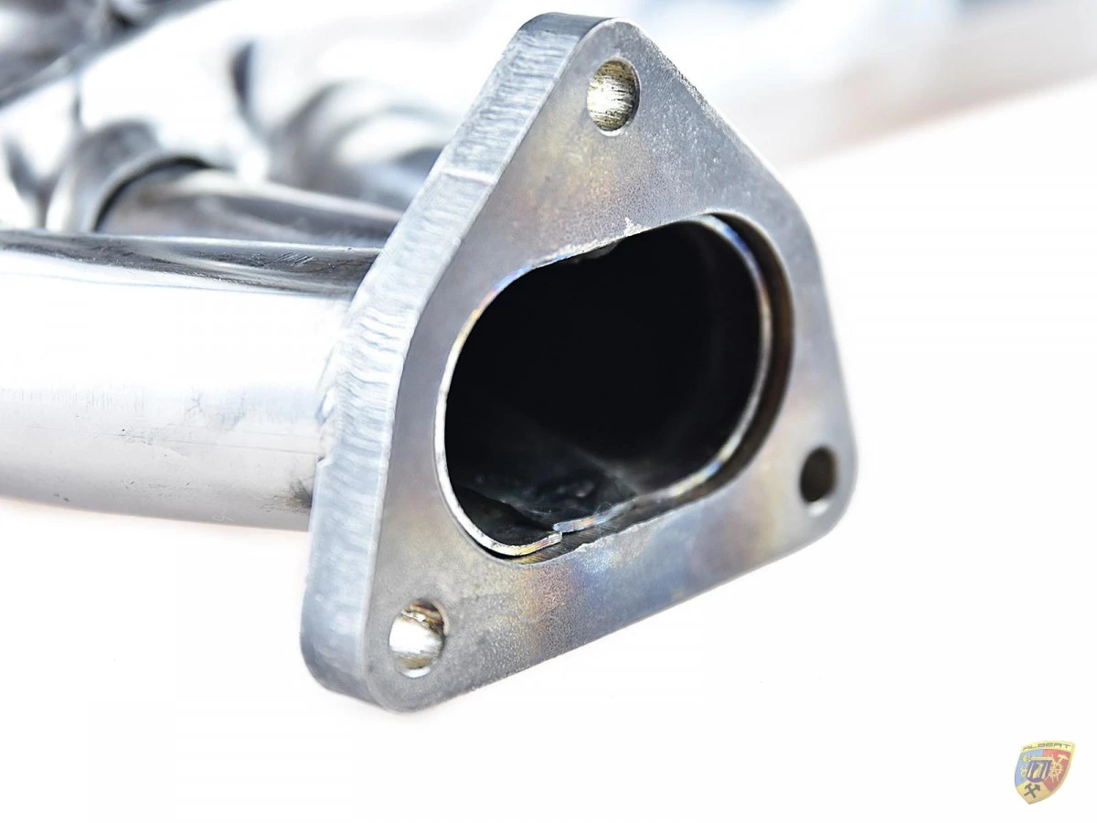 911 - 930 Turbo 2 x scambiatore di calore fino al 1983 acciaio inox lucidato per Porsche | Albert Motorsport