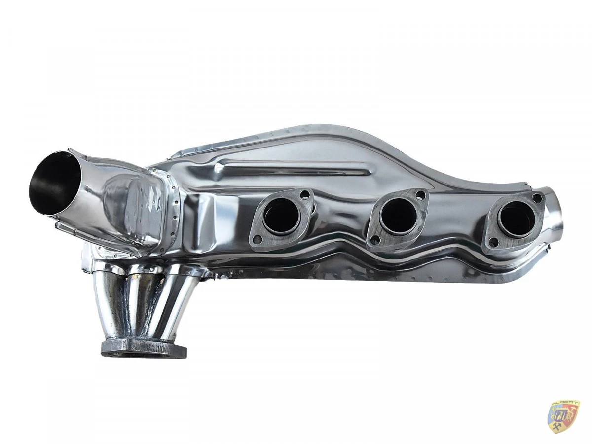 911 - 930 Turbo 2 x scambiatore di calore fino al 1983 acciaio inox lucidato per Porsche | Albert Motorsport