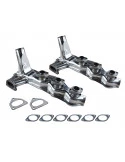 911 - 930 Turbo 2 x scambiatore di calore fino al 1983 acciaio inox lucidato per Porsche | Albert Motorsport