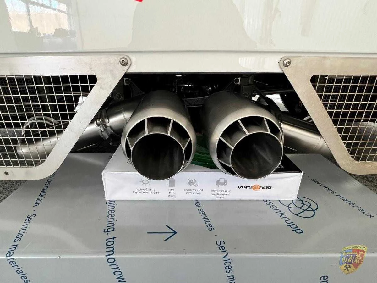 Prototype : 991 GT2 RS Clubsport Échappement 935 Moby Dick Style Porsche 911 | Albert Motorsport