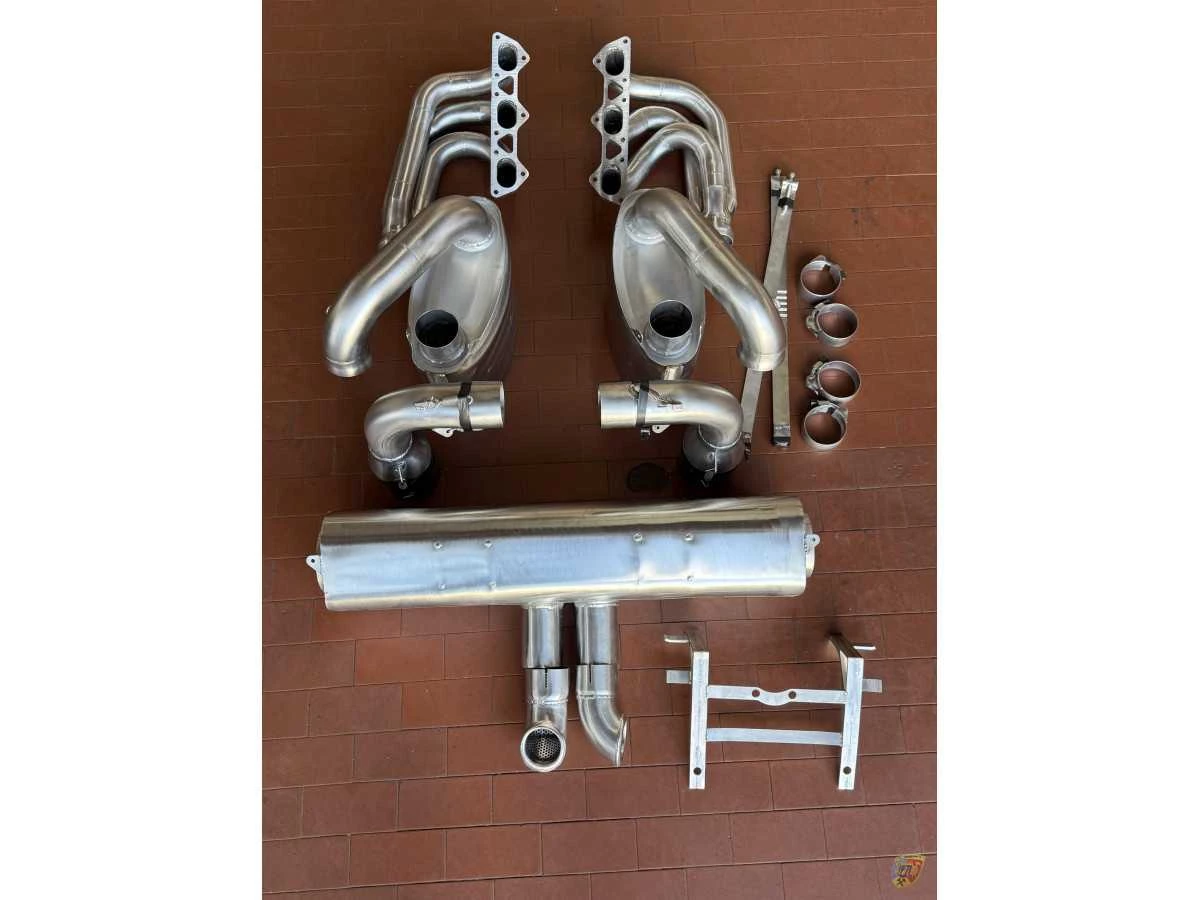 997 - 991.1 GT3 Cup Racing Exhaust Quiet without Catalytic Converter Porsche 911 – Albert Motorsport