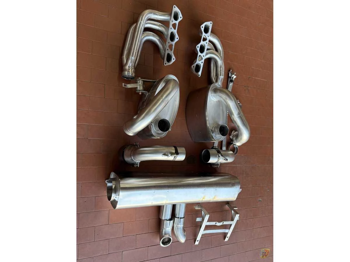 997 - 991.1 GT3 Cup Racing Exhaust Quiet without Catalytic Converter Porsche 911 – Albert Motorsport