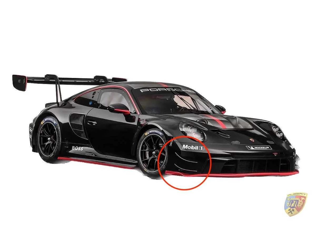 992 GT3 R Diveplanes monoposto anteriore in carbonio per Porsche 911 | Albert Motorsport