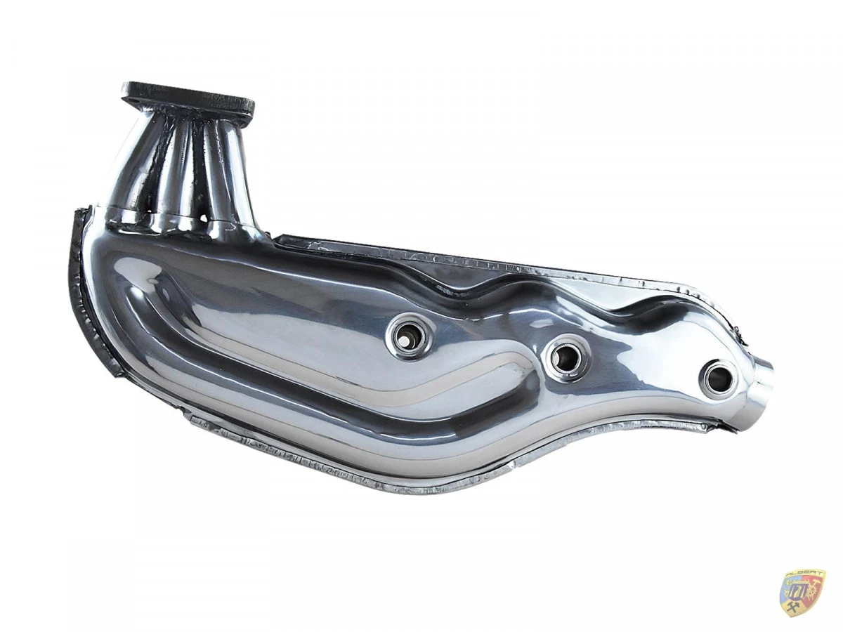 911 Carrera - 930 Turbo 2 x scambiatore di calore dal 1984 acciaio inox lucidato per Porsche | Albert Motorsport