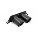 997 - 991 - GT3 - CUP - RS terminale di scarico in acciaio inox cromato nero per Porsche 911
