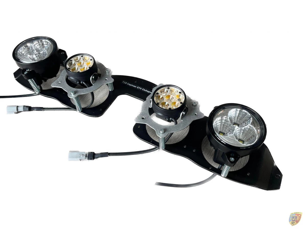 Illuminazione ausiliaria 24h per gare endurance con tratti notturni | Albert Motorsport