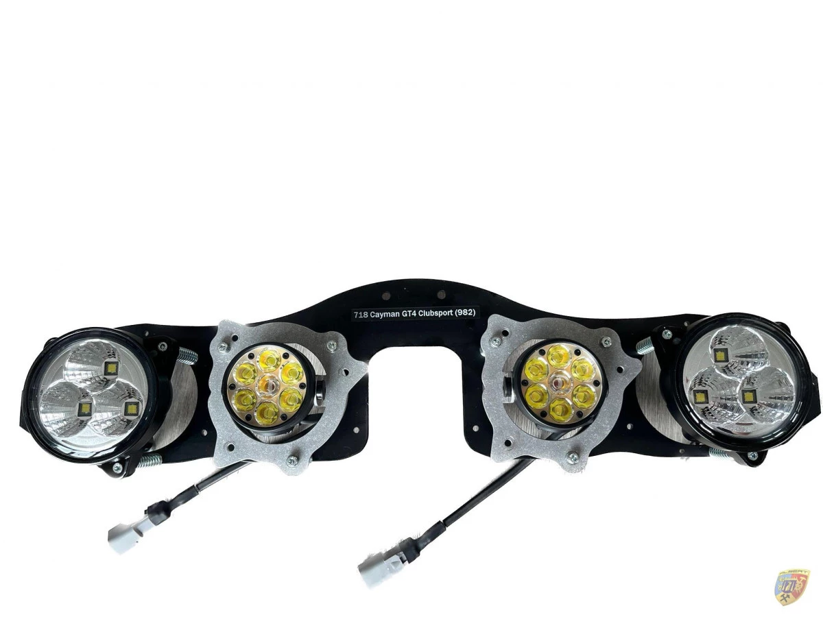 24h race auxiliary lighting for endurance races with night stages – Albert Motorsport