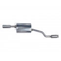 944 S - S2 - 2.7 Marmitta Sportiva Posteriore Scarico Acciaio Inox per Porsche