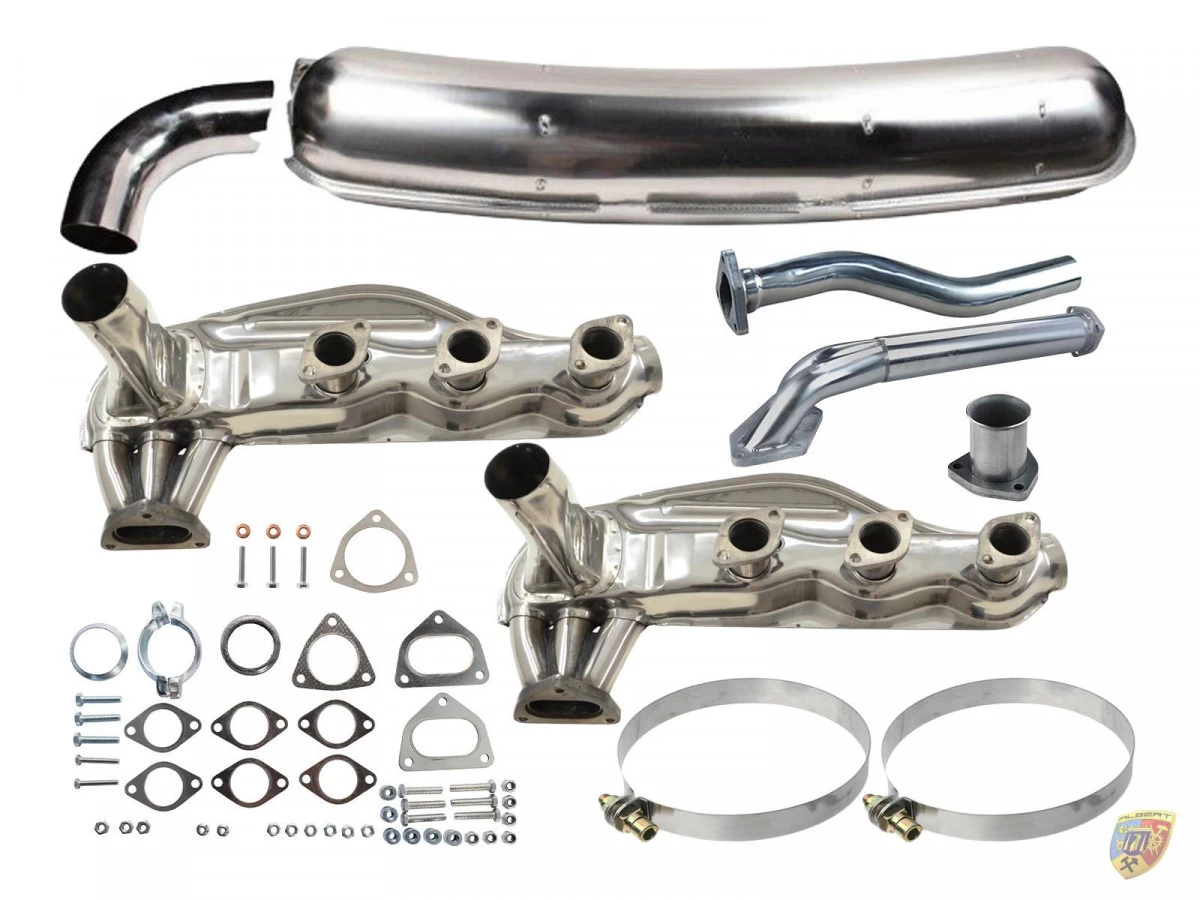 911 G - 2.7 - 3.0 SC exhaust system completely made of stainless steel for Porsche – Albert Motorsport