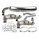 911 G - 2.7 - 3.0 SC Sistema de escape fabricado íntegramente en acero inoxidable para Porsche | Albert Motorsport