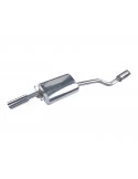 Silenciador trasero de escape deportivo 944 S - S2 - 2.7 de acero inoxidable para Porsche | Albert Motorsport