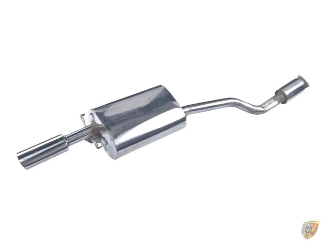 Silenciador trasero de escape deportivo 944 S - S2 - 2.7 de acero inoxidable para Porsche | Albert Motorsport