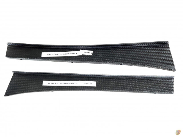 991.2 GT3 - RS - Cup Frontspoiler Abtriebsecken Splitter Carbon Ecken Porsche 911