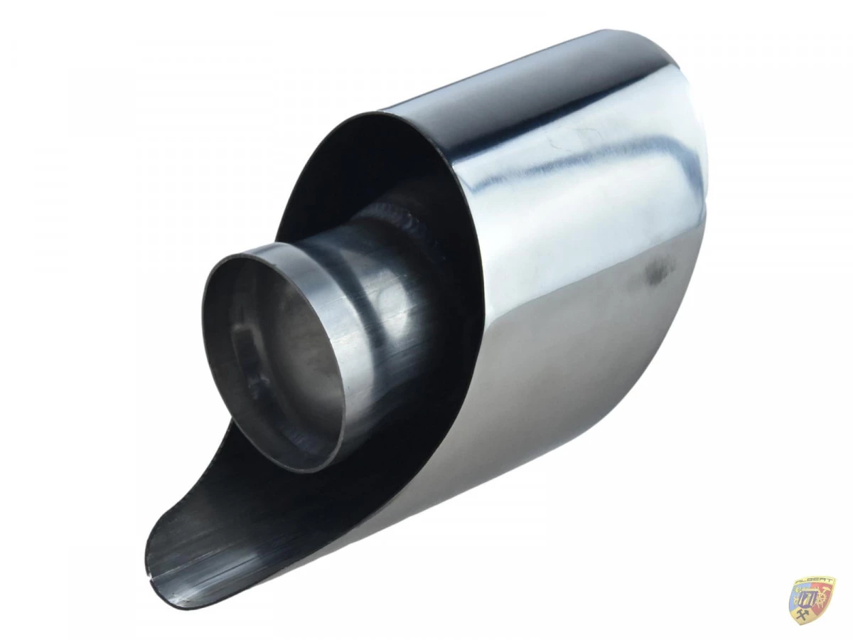 993 Carrera exhaust tailpipes trim polished stainless steel Porsche 911 – Albert Motorsport