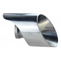 993 Carrera exhaust tailpipes trim polished stainless steel Porsche 911 – Albert Motorsport