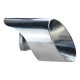 993 Carrera exhaust tailpipes trim polished stainless steel Porsche 911 – Albert Motorsport