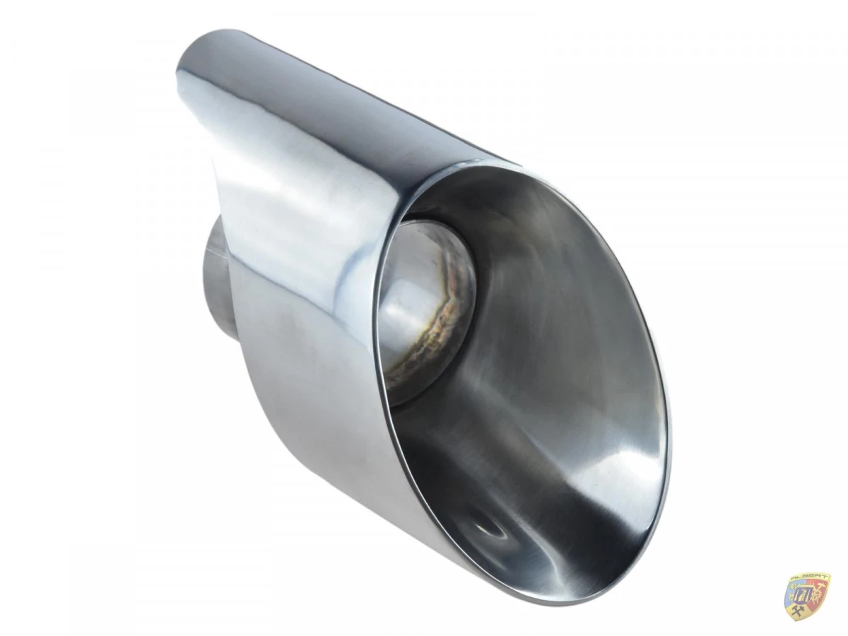 993 Carrera exhaust tailpipes trim polished stainless steel Porsche 911 – Albert Motorsport