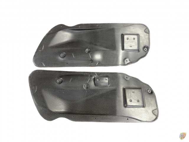 981 Panneaux de porte en carbone Carbone visible Porsche Cayman 2