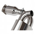 997.1 Turbo - Scarico sportivo GT2 con X Pipe e catalizzatori in acciaio inox per Porsche 911