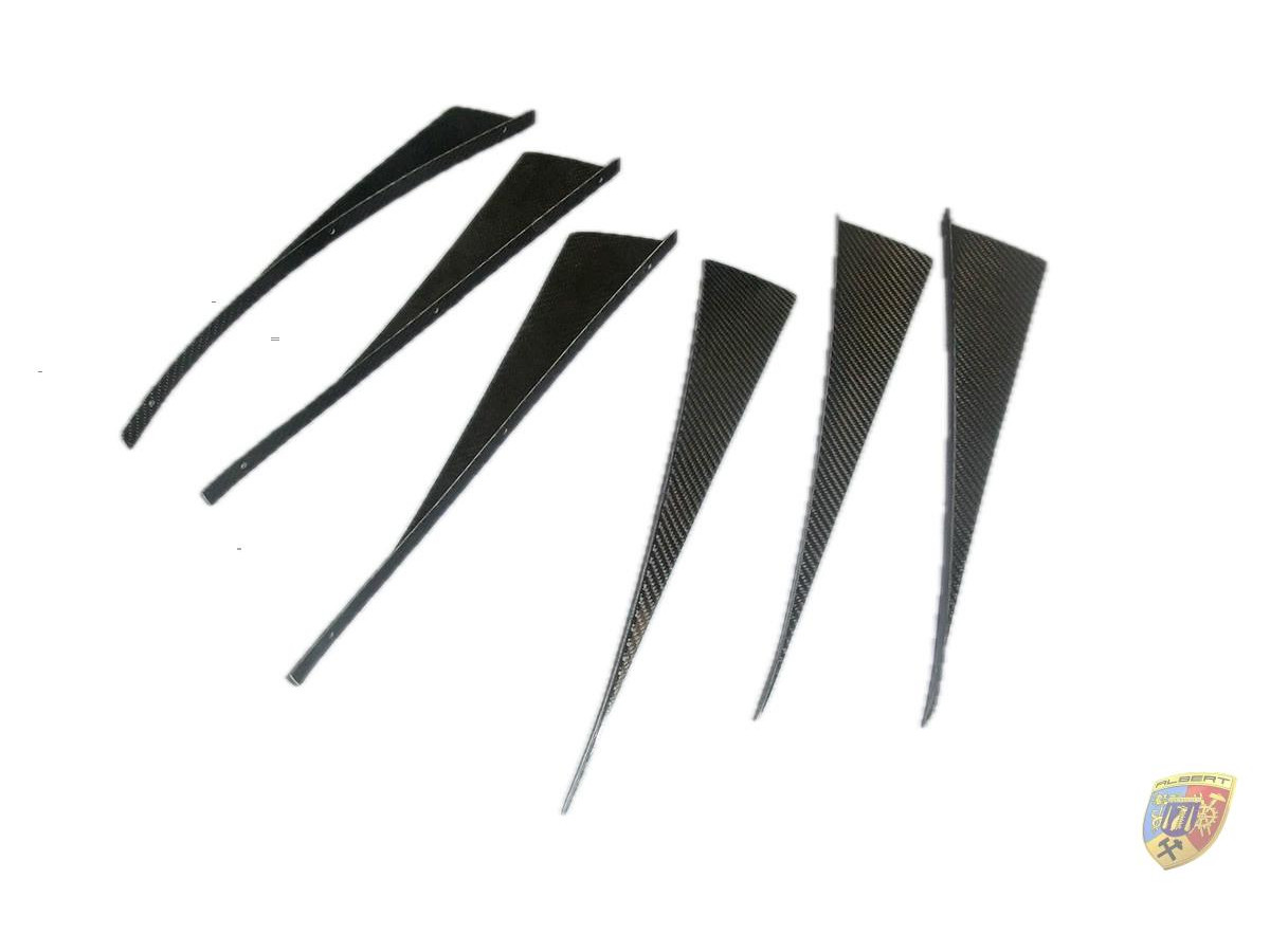 992 GT3 R Parachoques trasero de carbono para Porsche 911