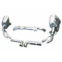 997.2 Carrera central exhaust with pre-silencer replacement pipe and tailpipes for Porsche 911 – Albert Motorsport