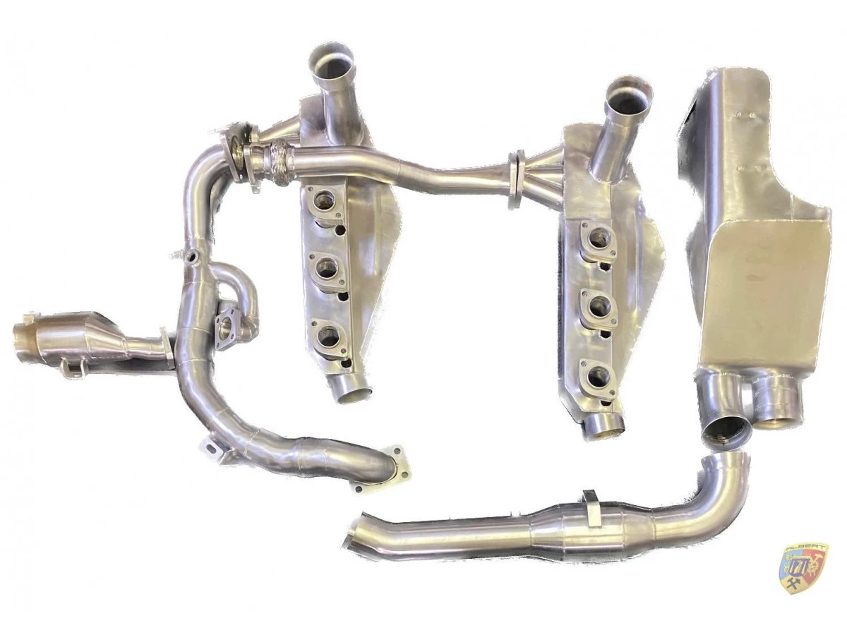 964 - 965 Turbo sports exhaust stainless steel for Porsche 911 – Albert Motorsport