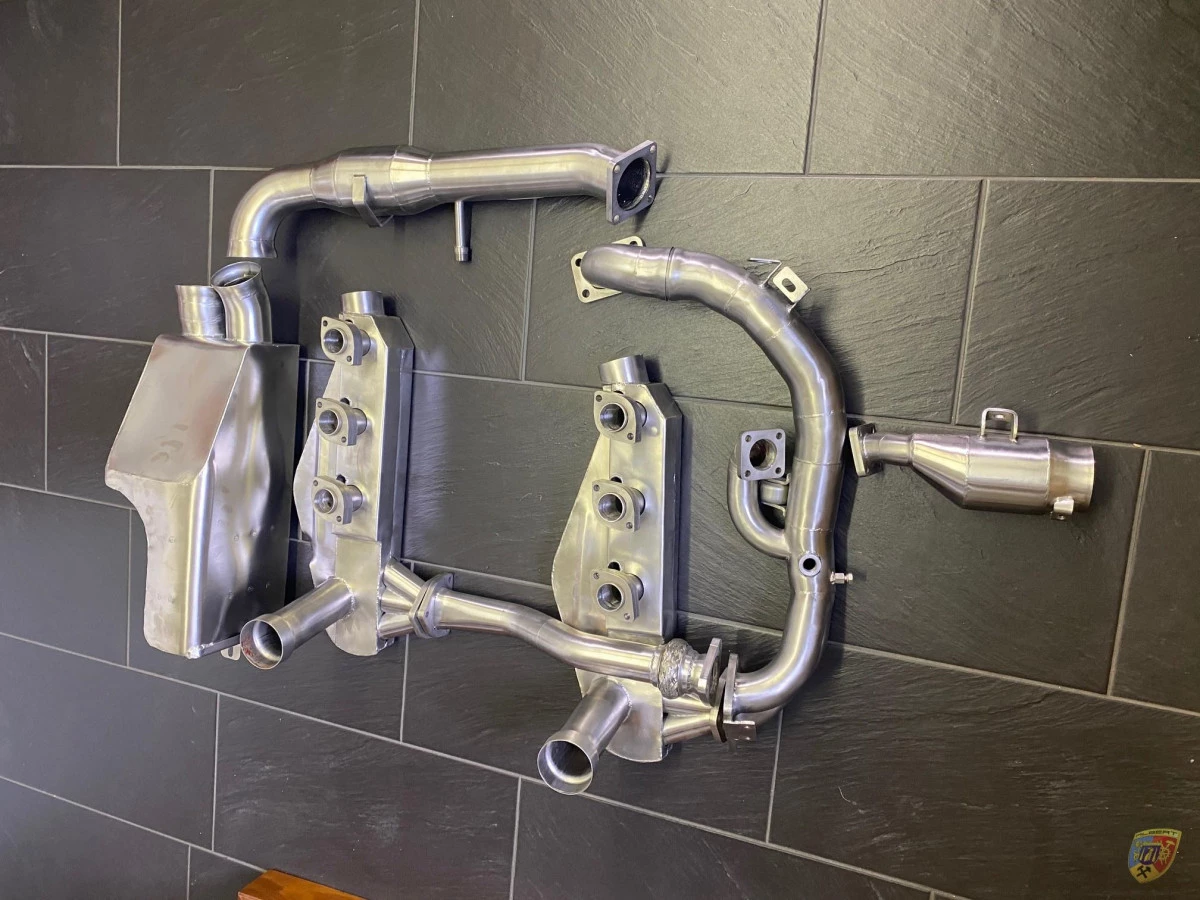 964 - 965 Turbo scarico sportivo in acciaio inox per Porsche 911 | Albert Motorsport