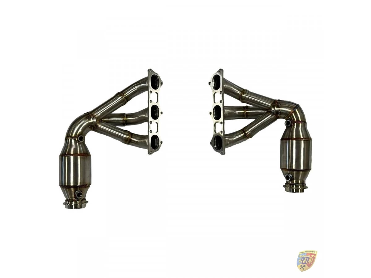 991.1 - 991.2 GT3 - RS - Cup 4.0 Catalizadores vacíos con colector para Porsche 911 | Albert Motorsport