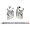 993 Carrera - Turbo flap exhaust stainless steel Porsche 911