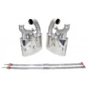 993 Carrera - Turbo flap exhaust stainless steel Porsche 911 – Albert Motorsport