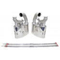 993 Carrera - Turbo flap scarico flap scarico acciaio inox Porsche 911