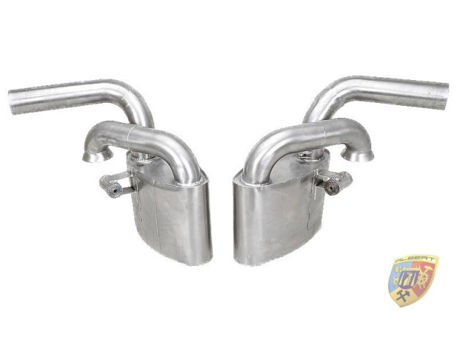 991 GT3 - Silencieux Cup avec mise à niveau des performances en acier inoxydable Porsche 911