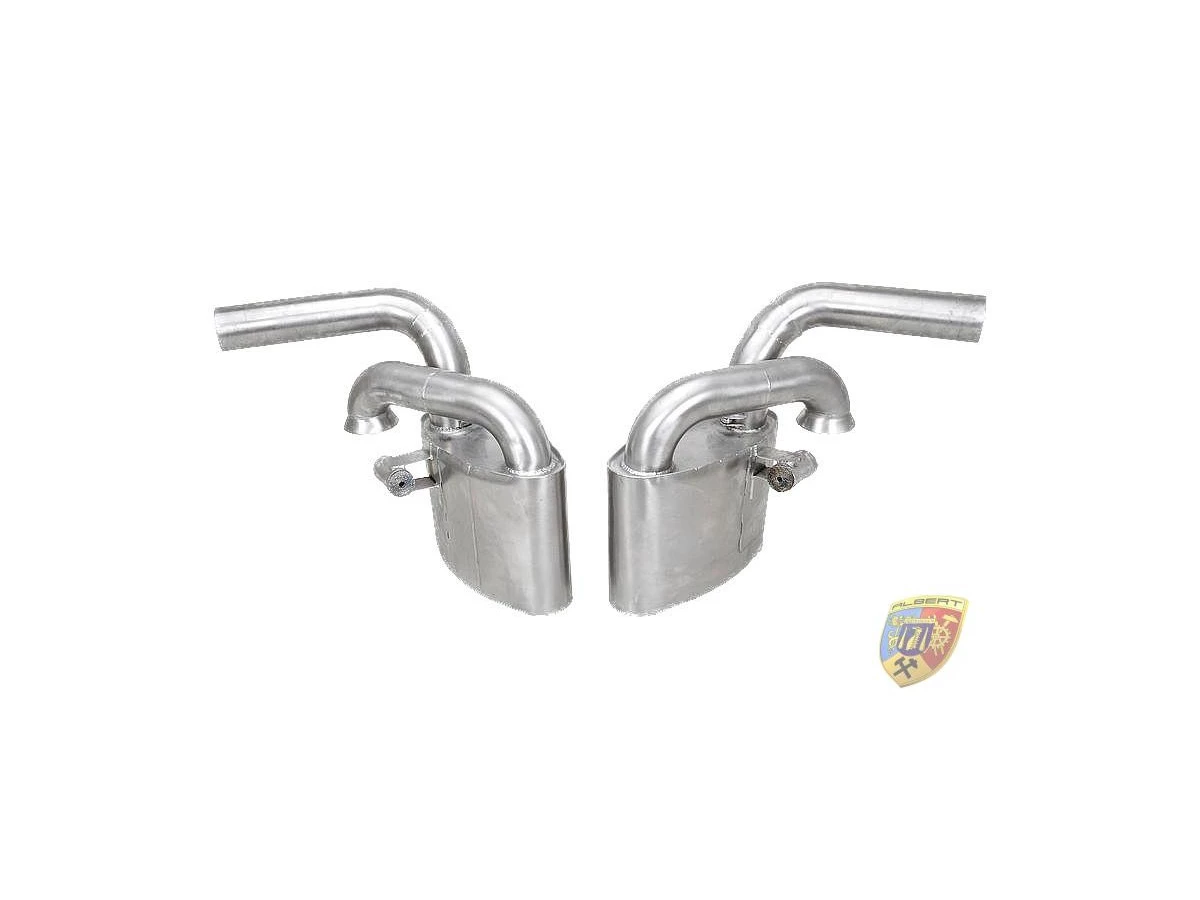 991 GT3 - Cup Schalldämpfer mit Leistungssteigerung Edelstahl Porsche 911 – Albert Motorsport