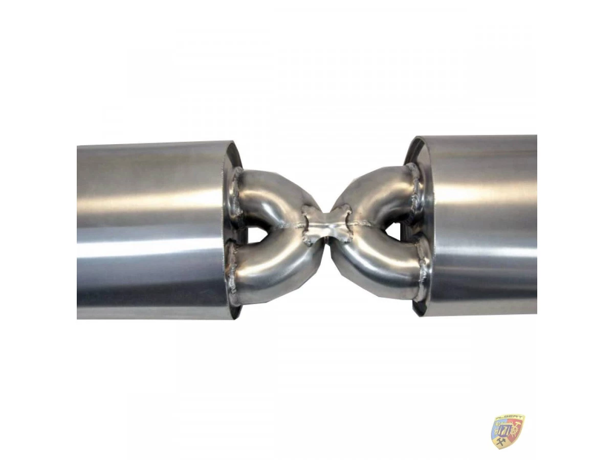 997.2 Turbo - GT2 Sport rear silencer made of stainless steel for Porsche 911 – Albert Motorsport