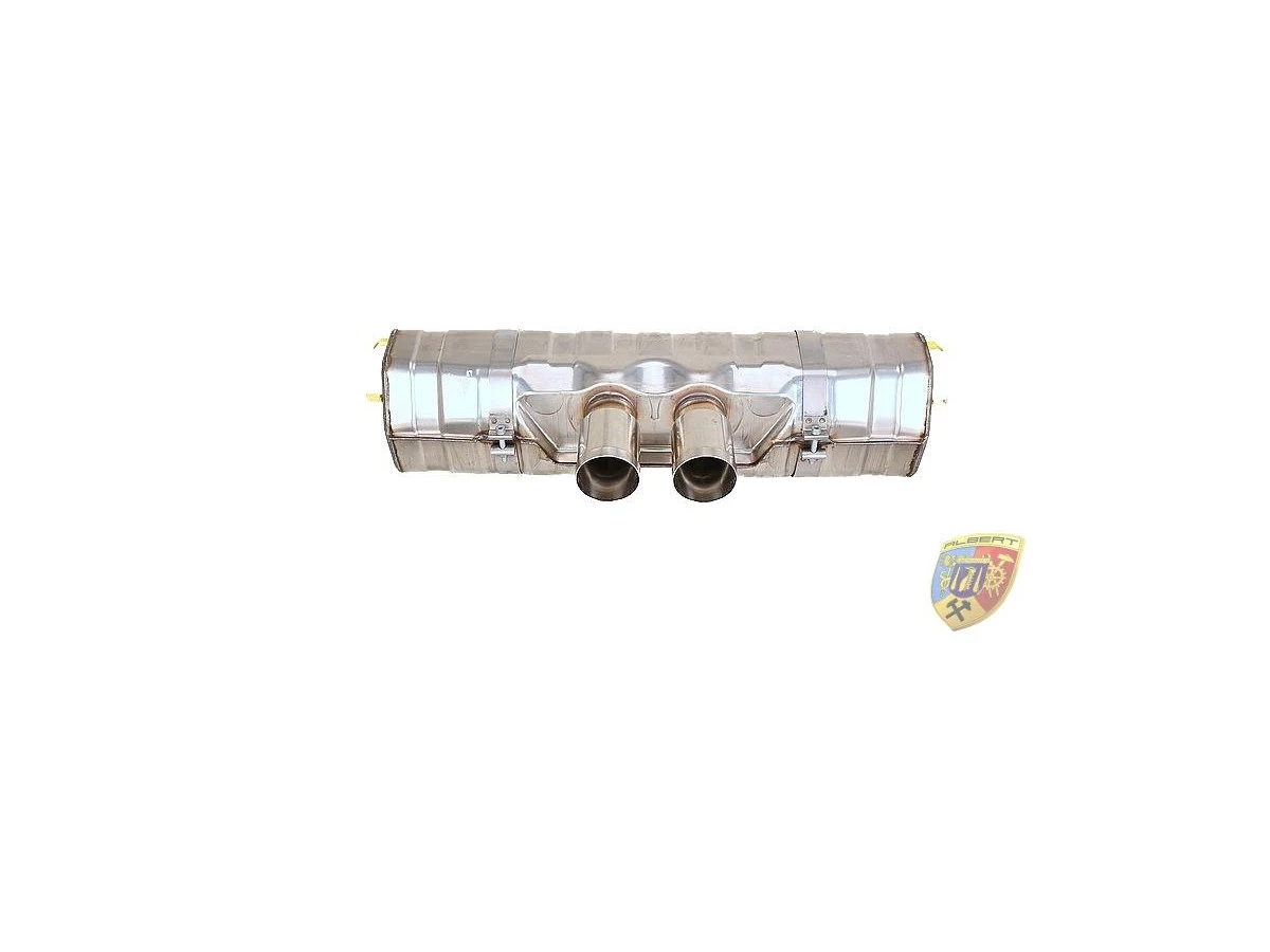 Silenciador trasero de escape 997.2 GT3 Cup para Porsche 911 | Albert Motorsport