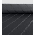Porsche lettering, black fabric