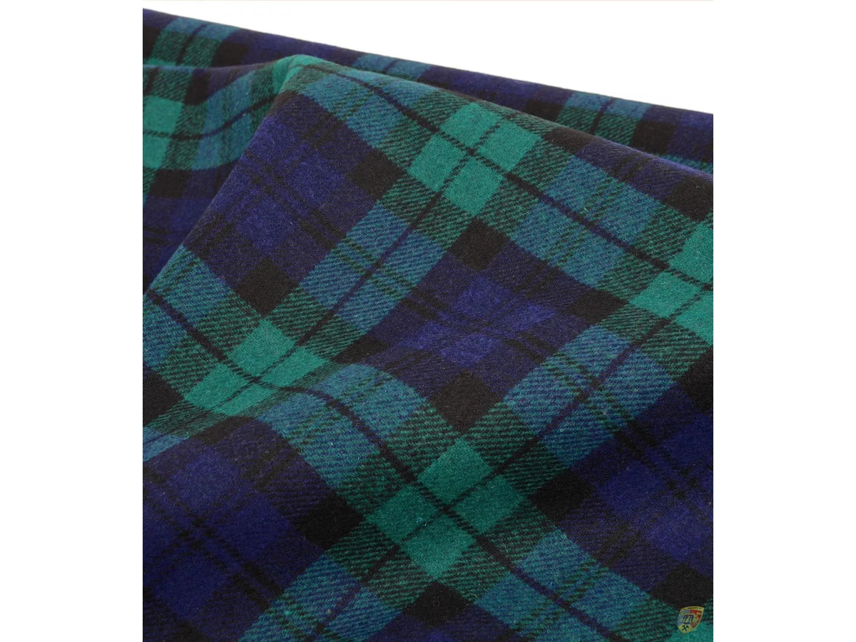 Porsche tartan fabric - Black Watch – Albert Motorsport