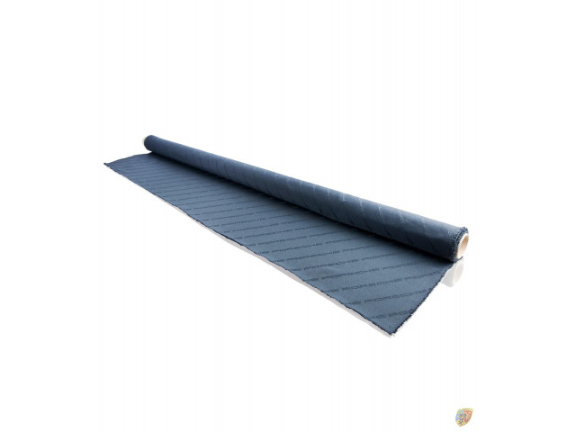 Porsche Inscription, tissu, bleu nuit