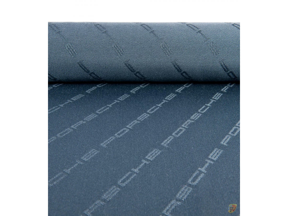 Porsche lettering, fabric, night blue – Albert Motorsport