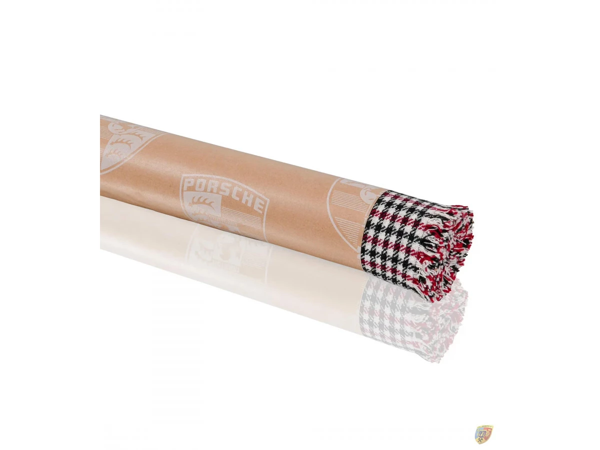 Porsche Pepita tissu rouge | Albert Motorsport