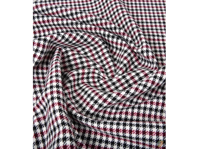 Porsche Pepita fabric red – Albert Motorsport 2